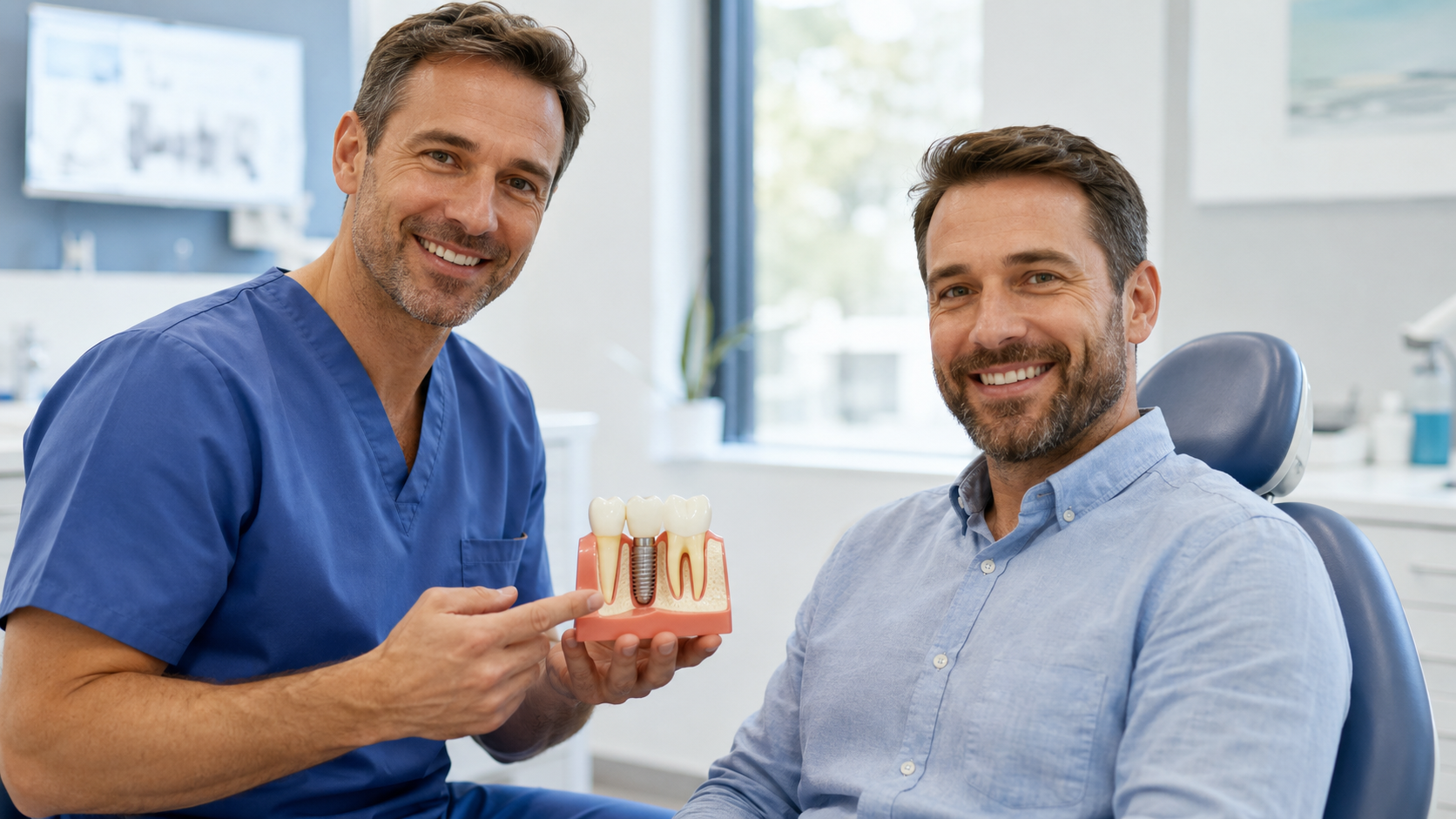 Dental implants procedure