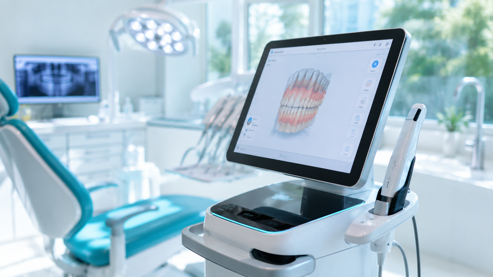 Dental technology scanner
